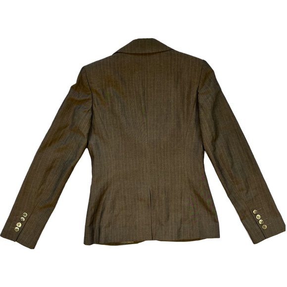 TALL Long Tall Sally UK Linen Blend Blazer Sz UK 10 (US 6) - Picture 7 of 15
